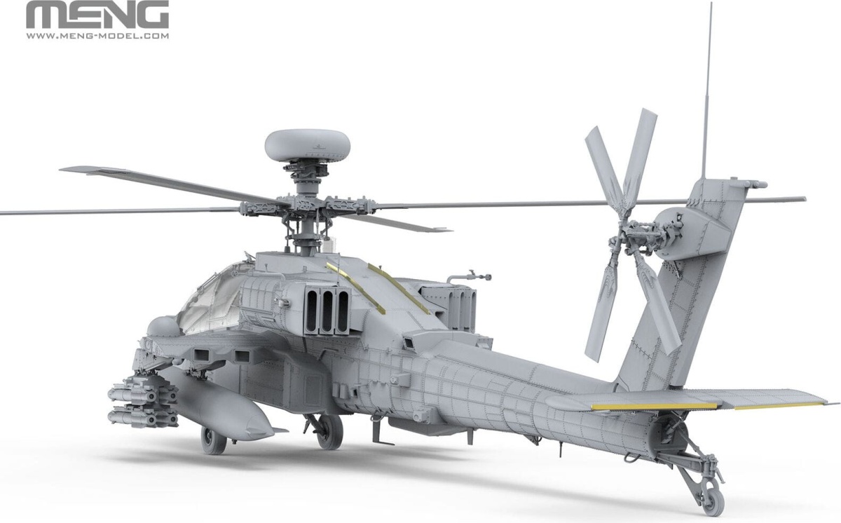Zdjęcie dodatkowe produktu AH-64D Saraf Heavy Attack Helicopter (Israeli Air Force) 1:35 Meng QS005