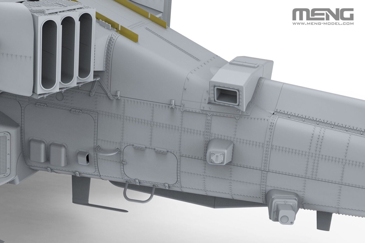 Zdjęcie dodatkowe produktu AH-64D Saraf Heavy Attack Helicopter (Israeli Air Force) 1:35 Meng QS005