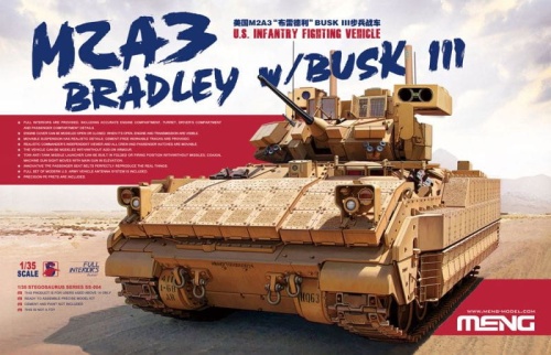 M2A3 Bradley w/BUSK III U.S. Infantry Fighting Vehicle 1:35 Meng SS004