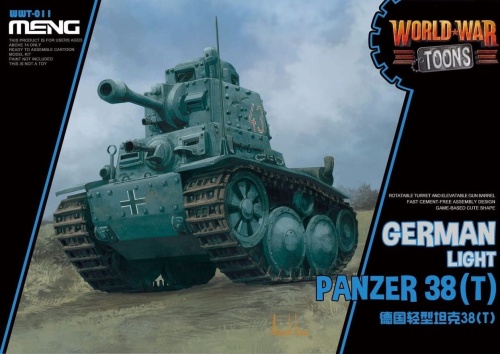 World War Toons Panzer 38(t) Meng WWT011