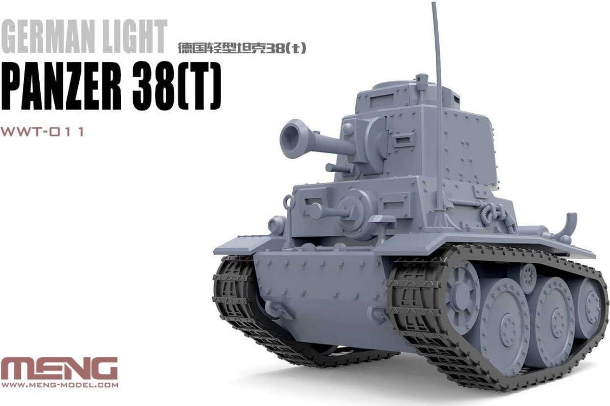 Zdjęcie dodatkowe produktu World War Toons Panzer 38(t) Meng WWT011