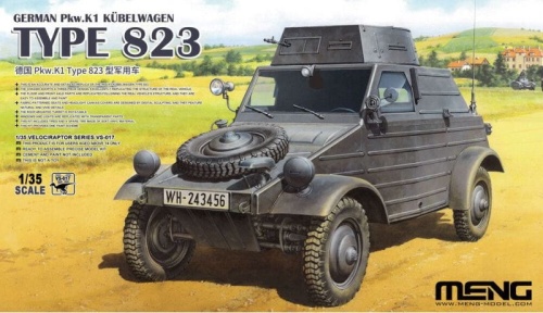 German Pkw. K1 Kubelwagen Typ 823 1:35 Meng VS017