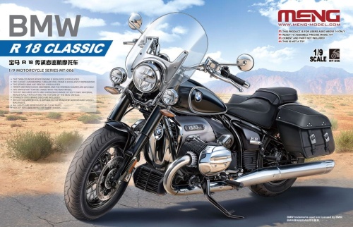 BMW R18 Classic 1:9 Meng MT006