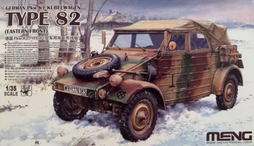 German Pkw.K1 Kubelwagen Type 82 (Eastern Front) 1:35 Meng VS016