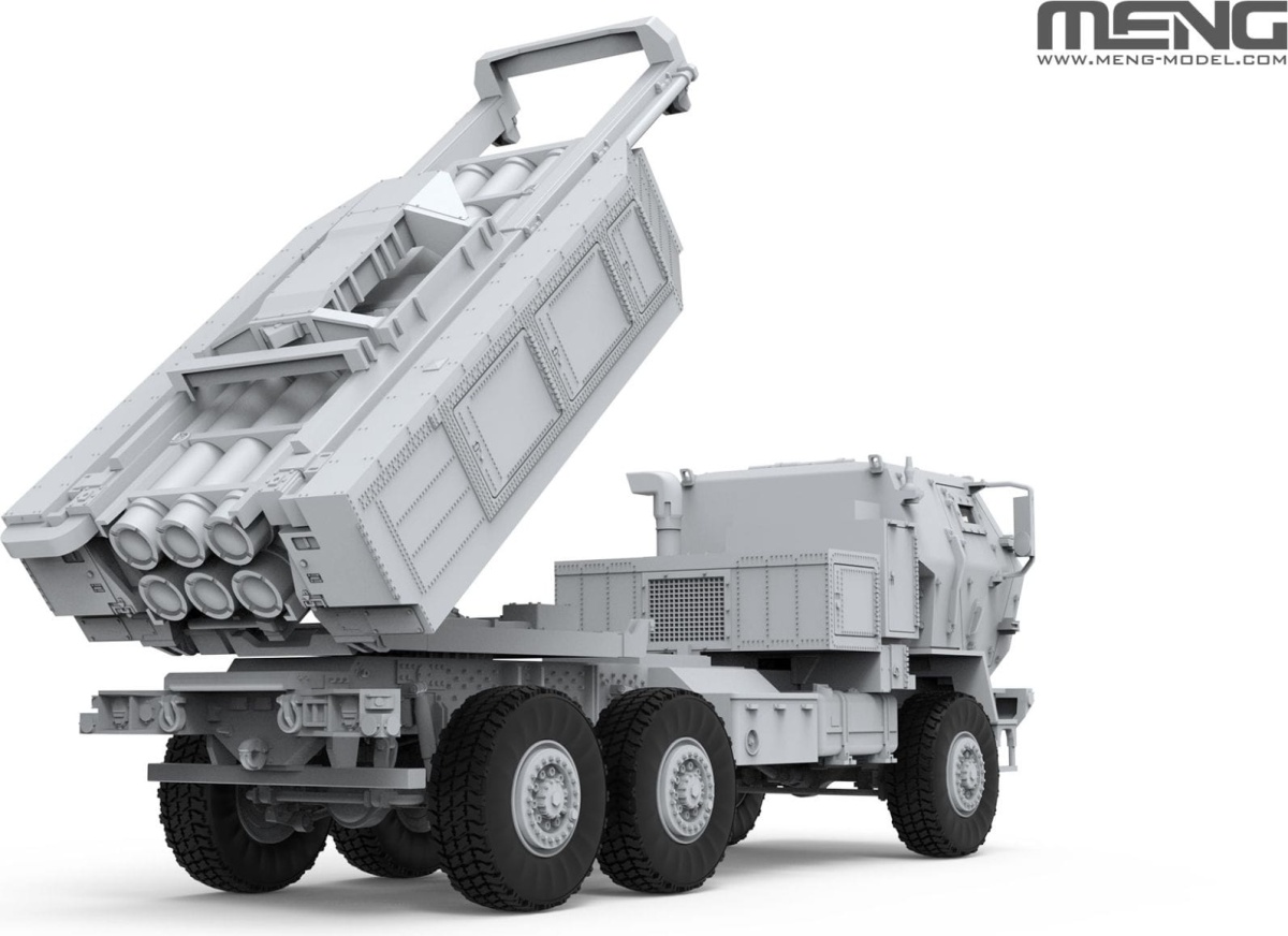 Zdjęcie dodatkowe produktu US M142 HIMARS High Mobility Artillery Rocket System 1:72 Meng 72004