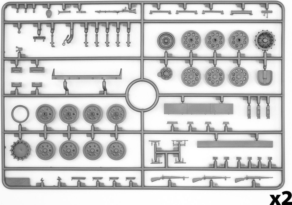 Zdjęcie dodatkowe produktu Sd.Kfz.251/1 Ausf.B 1:35 ICM 35106