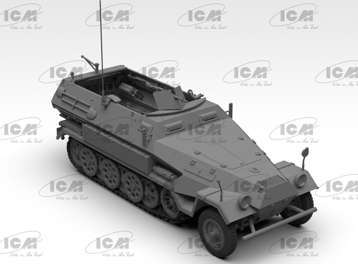 Zdjęcie dodatkowe produktu Sd.Kfz.251/1 Ausf.B 1:35 ICM 35106