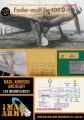 Zdjęcie główne produktu Maski do Focke-Wulf Fw-190 D-9 (Trumpeter) 1:24 1 Man Army 24DET003