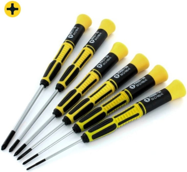 Zdjęcie główne produktu Zestaw wkrętaków krzyżakowych (6szt) Modelcraft Shesto PSD1602