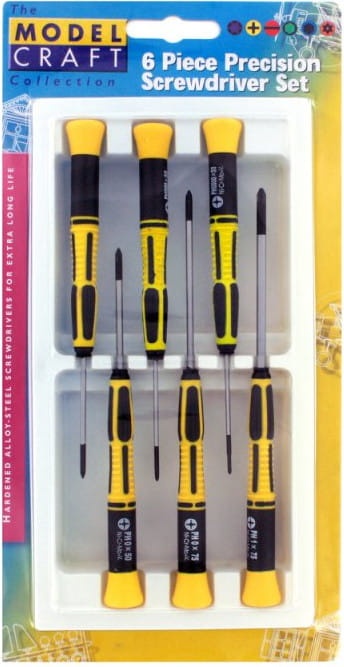Zdjęcie dodatkowe produktu Zestaw wkrętaków krzyżakowych (6szt) Modelcraft Shesto PSD1602