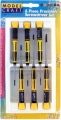 Zdjęcie dodatkowe produktu Zestaw wkrętaków krzyżakowych (6szt) Modelcraft Shesto PSD1602