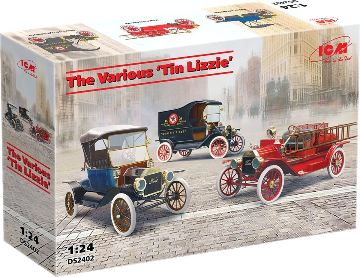 Zdjęcie dodatkowe produktu The Various Tin Lizzie 1:24 ICM DS2402