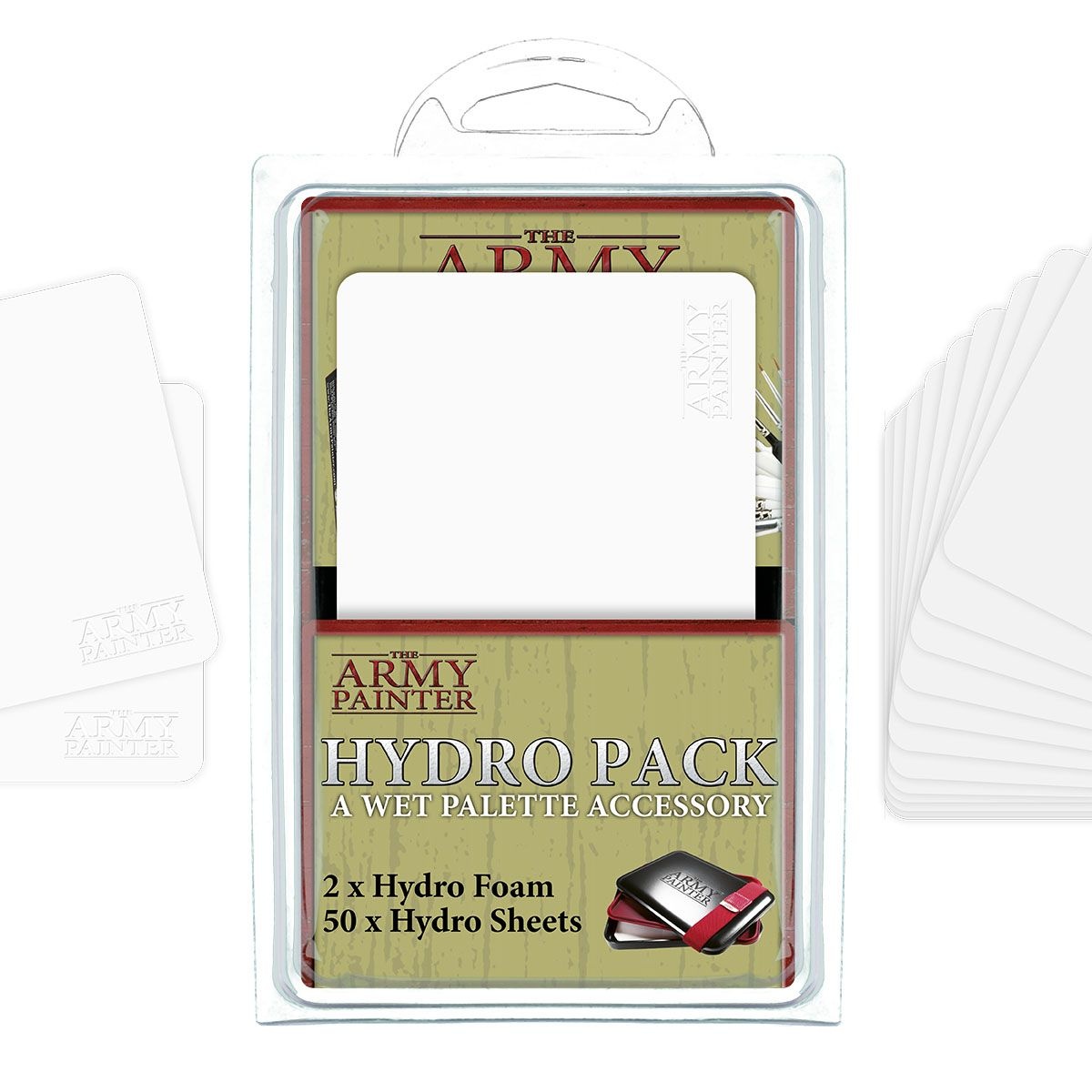 Zdjęcie główne produktu Zestaw arkuszy papieru do mokrej palety The Army Painter