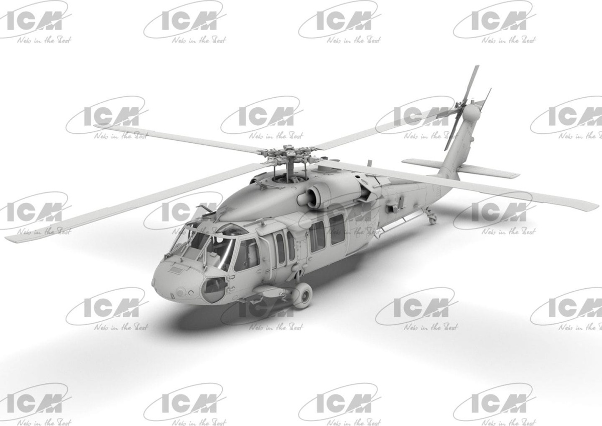 Zdjęcie dodatkowe produktu UH-60A Black Hawk 1:48 ICM 48361