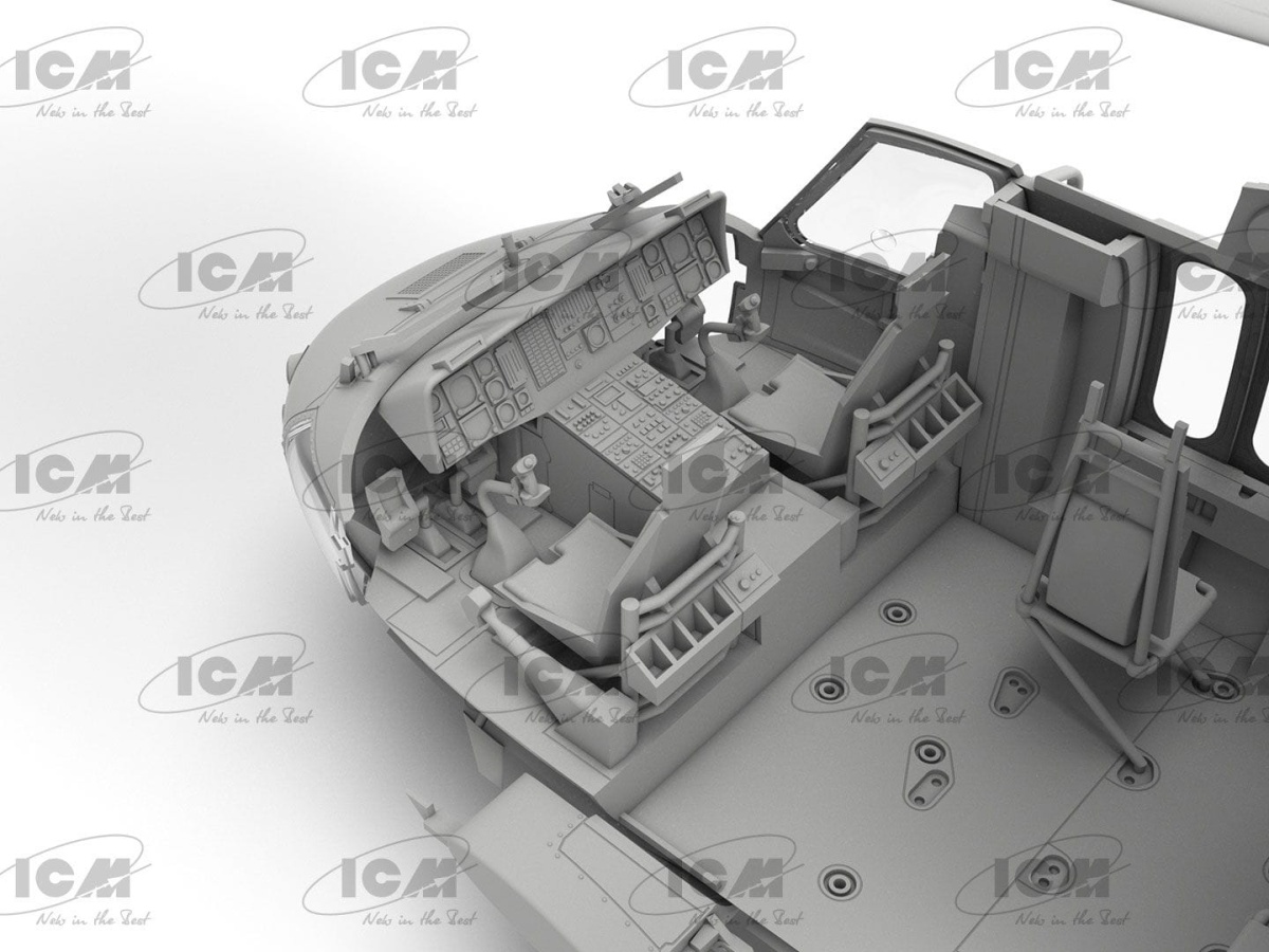 Zdjęcie dodatkowe produktu UH-60A Black Hawk 1:48 ICM 48361
