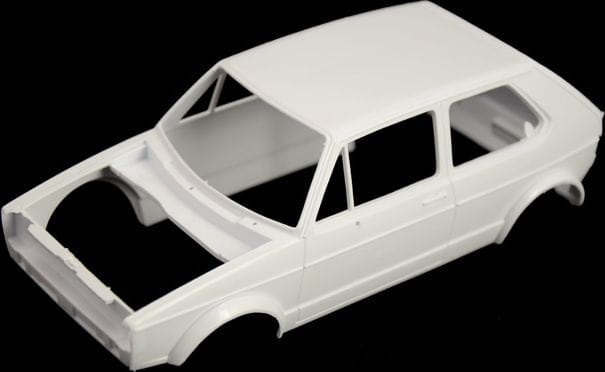 Zdjęcie dodatkowe produktu Volkswagen Golf Polizei (radiowóz) 1:24 Italeri 3666