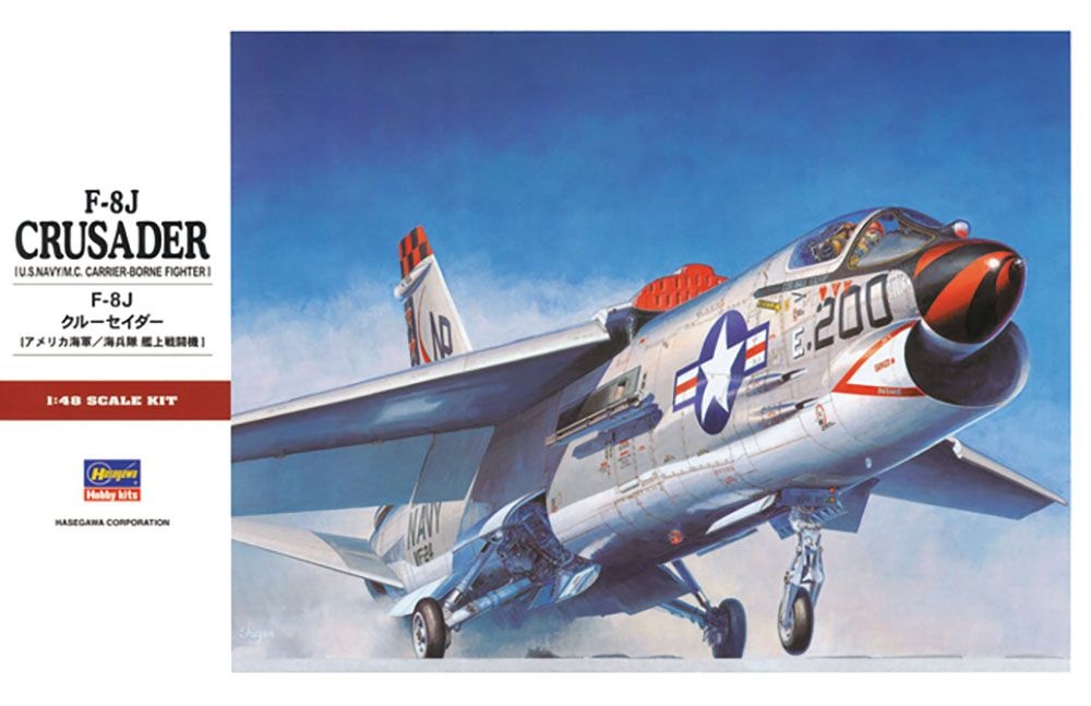 Zdjęcie główne produktu F-8J Crusader 1:48 Hasegawa PT26