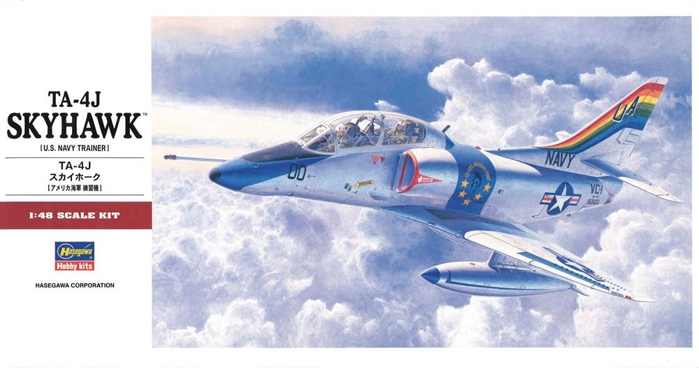 Zdjęcie główne produktu TA-4J Skyhawk (U.S. Navy Trainer) 1:48 Hasegawa PT43