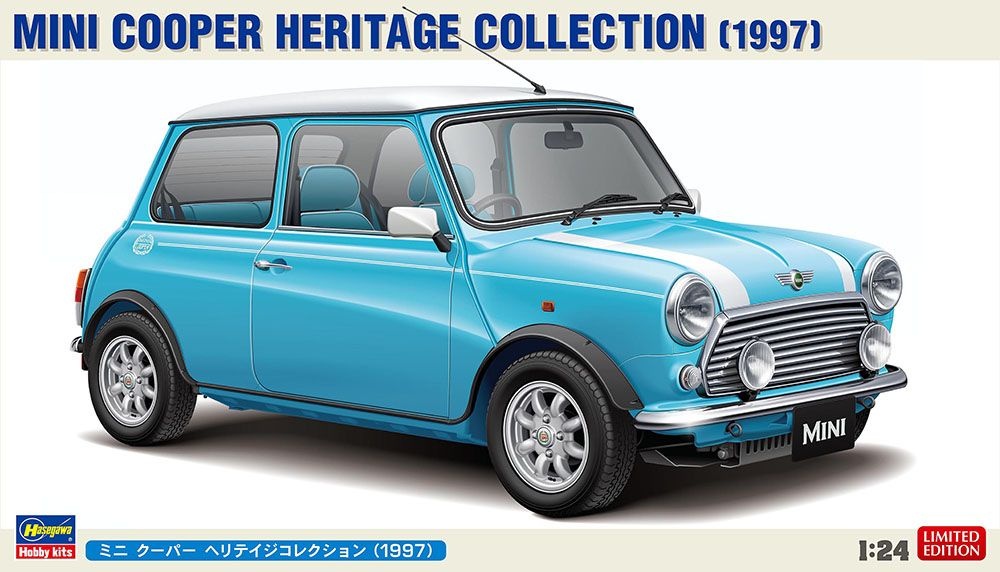 Zdjęcie główne produktu Mini Cooper Heritage Collection (1997) 1:24 Hasegawa 20721