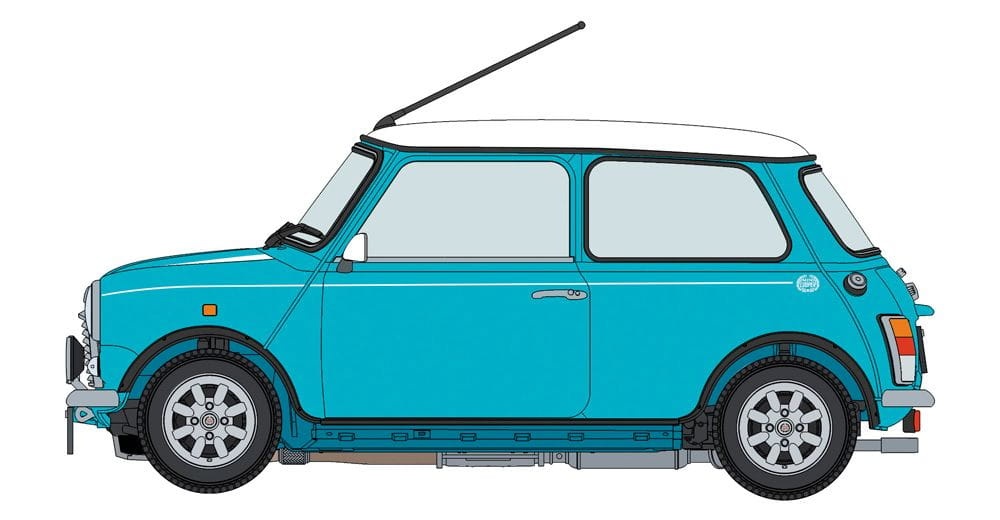 Zdjęcie dodatkowe produktu Mini Cooper Heritage Collection (1997) 1:24 Hasegawa 20721