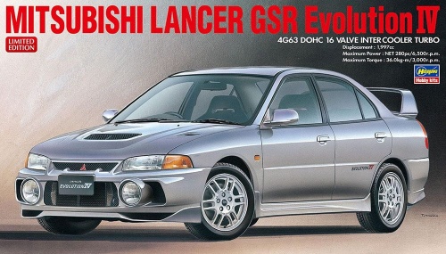 Mitsubishi Lancer GSR Evolution IV 1:24 Hasegawa 20726