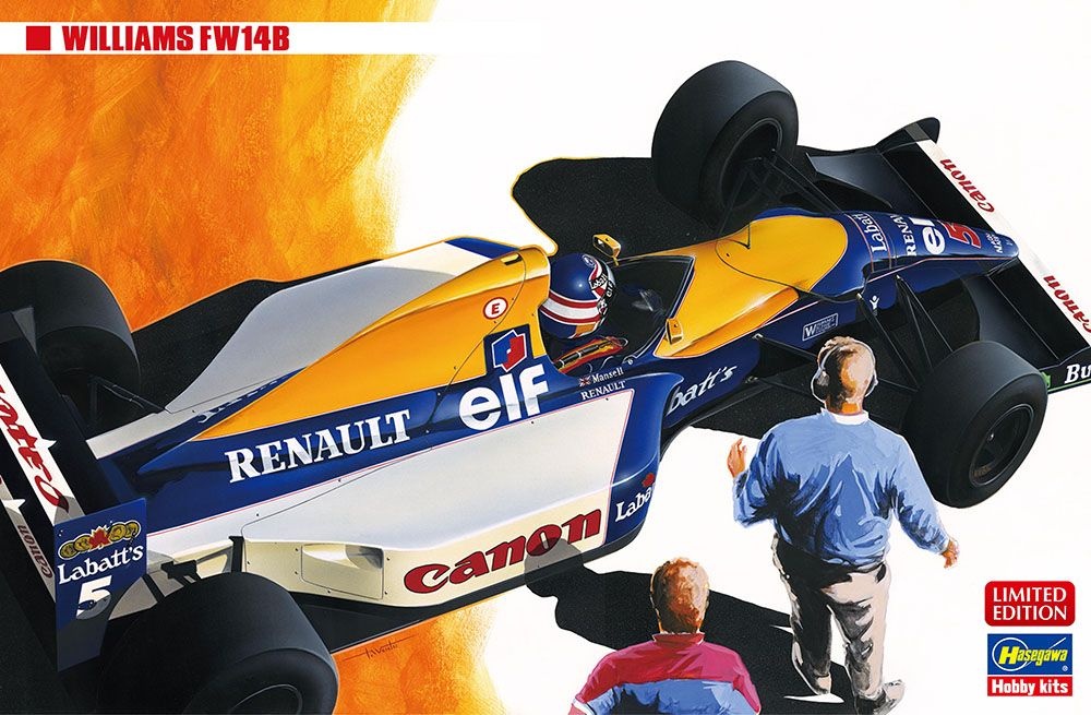 Zdjęcie główne produktu Williams FW14B 1:24 Hasegawa 20719