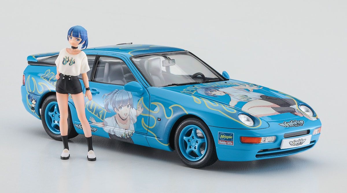 Zdjęcie dodatkowe produktu Porsche 968 Sara Mayuki z figurką 1:24 Hasegawa SP615
