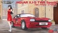 Zdjęcie główne produktu Jaguar XJ-S TWR Sports Haku Rinpha z figurką 1:24 Hasegawa SP622