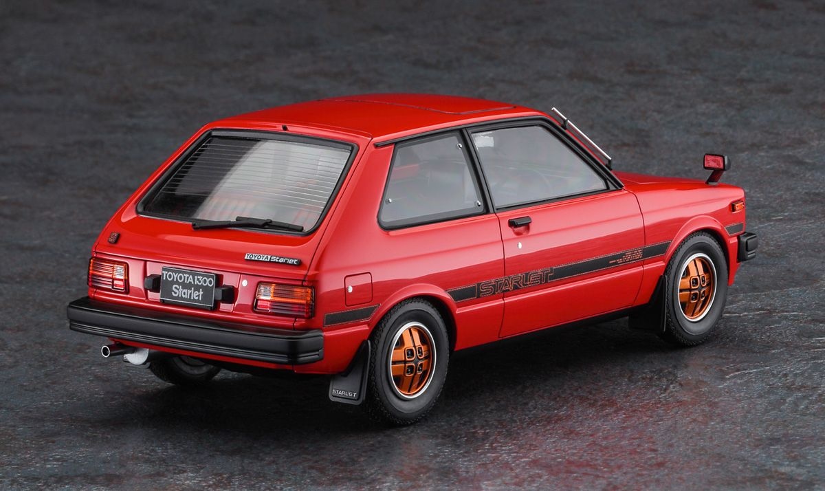 Zdjęcie dodatkowe produktu Toyota Starlet KP61 S (3-drzwiowa) 1980 1:24 Hasegawa HC63