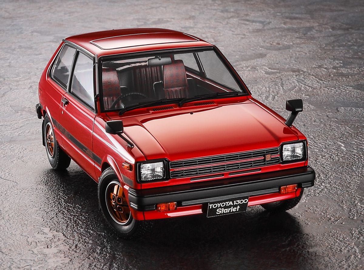 Zdjęcie dodatkowe produktu Toyota Starlet KP61 S (3-drzwiowa) 1980 1:24 Hasegawa HC63