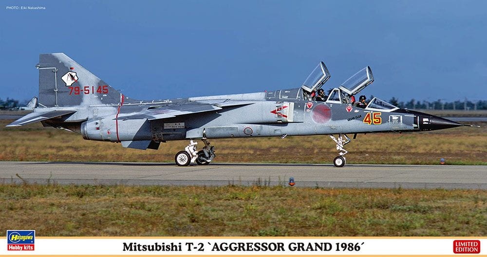 Zdjęcie główne produktu Mitsubishi T-2 Aggressor Grand 1986 1:48 Hasegawa 07543