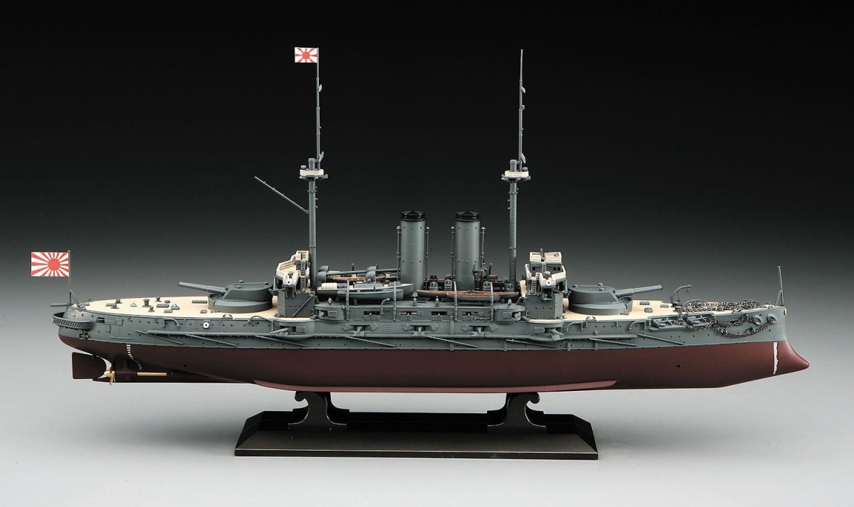 Zdjęcie dodatkowe produktu IJN Battleship Mikasa The Battle of the Japan Sea 1:350 Hasegawa Z21