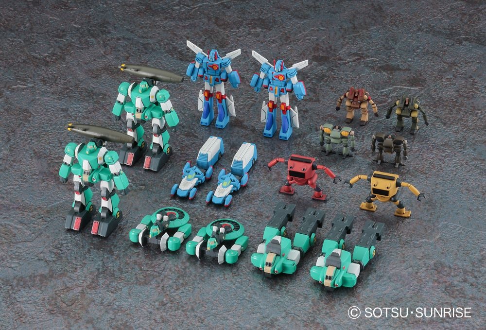 Zdjęcie dodatkowe produktu Walker Machine Xabungle Irongear 2nd 1:500 Hasegawa 64813