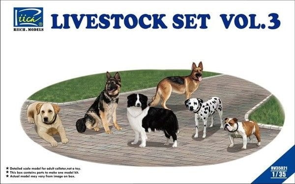 Zdjęcie główne produktu Livestock Set Vol. 3 1:35 Riich.Models RV35021