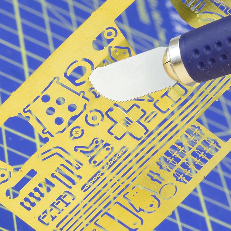 Zdjęcie dodatkowe produktu Zestaw mini pił z uchwytem Modelcraft Shesto PKN0043-K