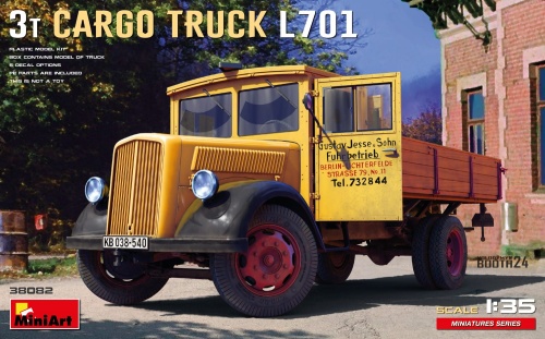 3T Cargo Truck L701 1:35 MiniArt 38082