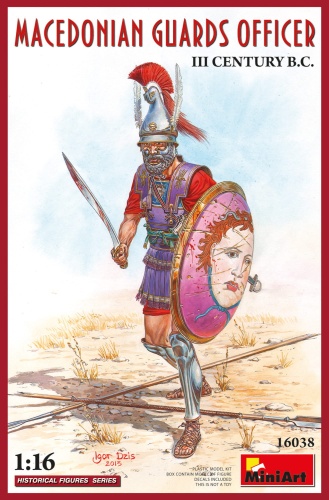 Macedonian Guards Officer III Century BC 1:16 MiniArt 16038