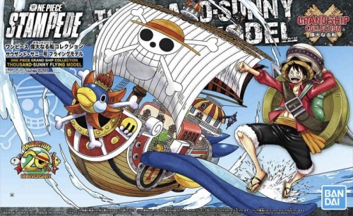 Thousand Sunny Flying Model (One Piece Stampede Grand Ship Collection) Bandai