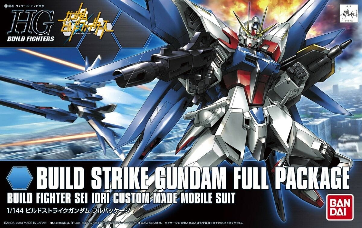 Zdjęcie główne produktu Gunpla GAT-X105B/FP Build Strike Gundam Full Package HGBF 1:144