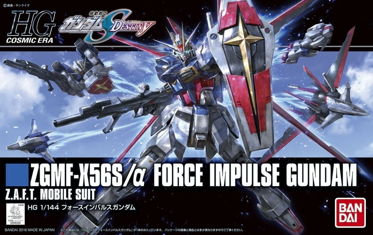 Zdjęcie główne produktu Gunpla ZGMF-X56S/a Force Impulse Gundam HGCE 1:144