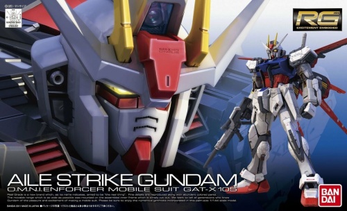 Gunpla GAT-X105+AQM/E-X01 Aile Strike Gundam RG 1:144