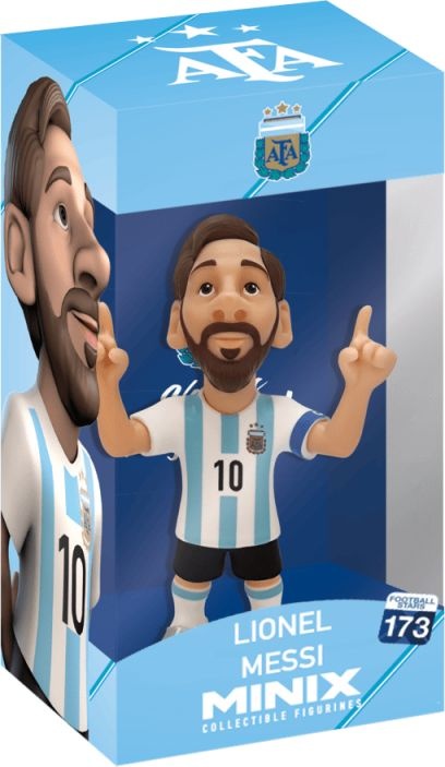 Zdjęcie główne produktu Figurka Lionel Messi 12cm MINIX 11735