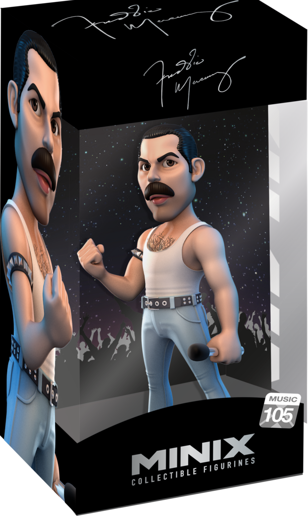 Zdjęcie główne produktu Figurka Freddie Mercury 12cm MINIX 15252