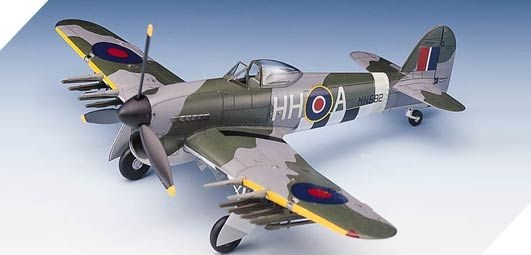 Zdjęcie dodatkowe produktu Hawker Typhoon Mk.Ib 1:72 Academy 12462