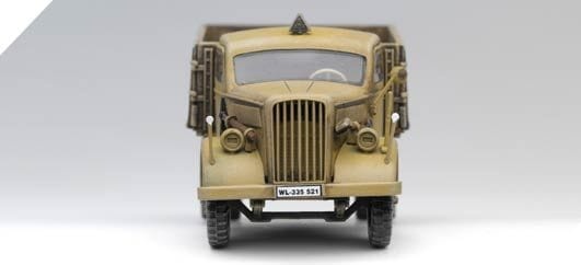 Zdjęcie dodatkowe produktu WWII Ground Vehicle Series-5 German Cargo Truck 1:72 Academy 13404