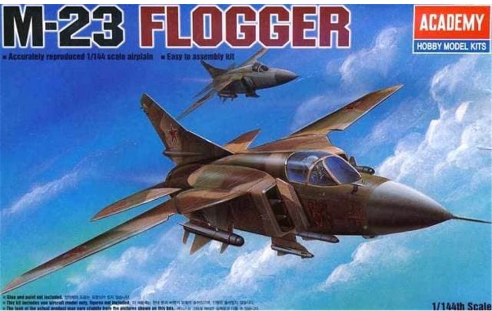 Zdjęcie główne produktu MiG-23 Flogger 1:144 Academy 12614