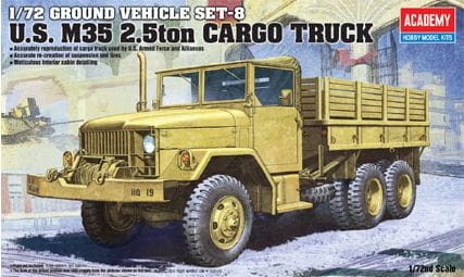 Zdjęcie główne produktu US M35 2.5ton Cargo Truck 1:72 Academy 13410