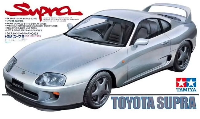 Zdjęcie główne produktu Toyota Supra MK4 1:24 Tamiya 24123