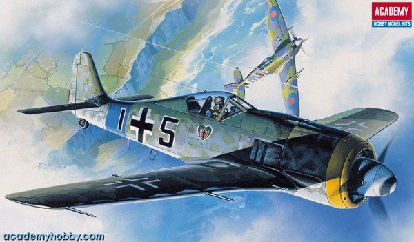 Zdjęcie główne produktu Focke-Wulf Fw190A-6/8 1:72 Academy 12480