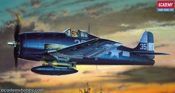 Zdjęcie główne produktu F6F-5 Hellcat 1:72 Academy 12481